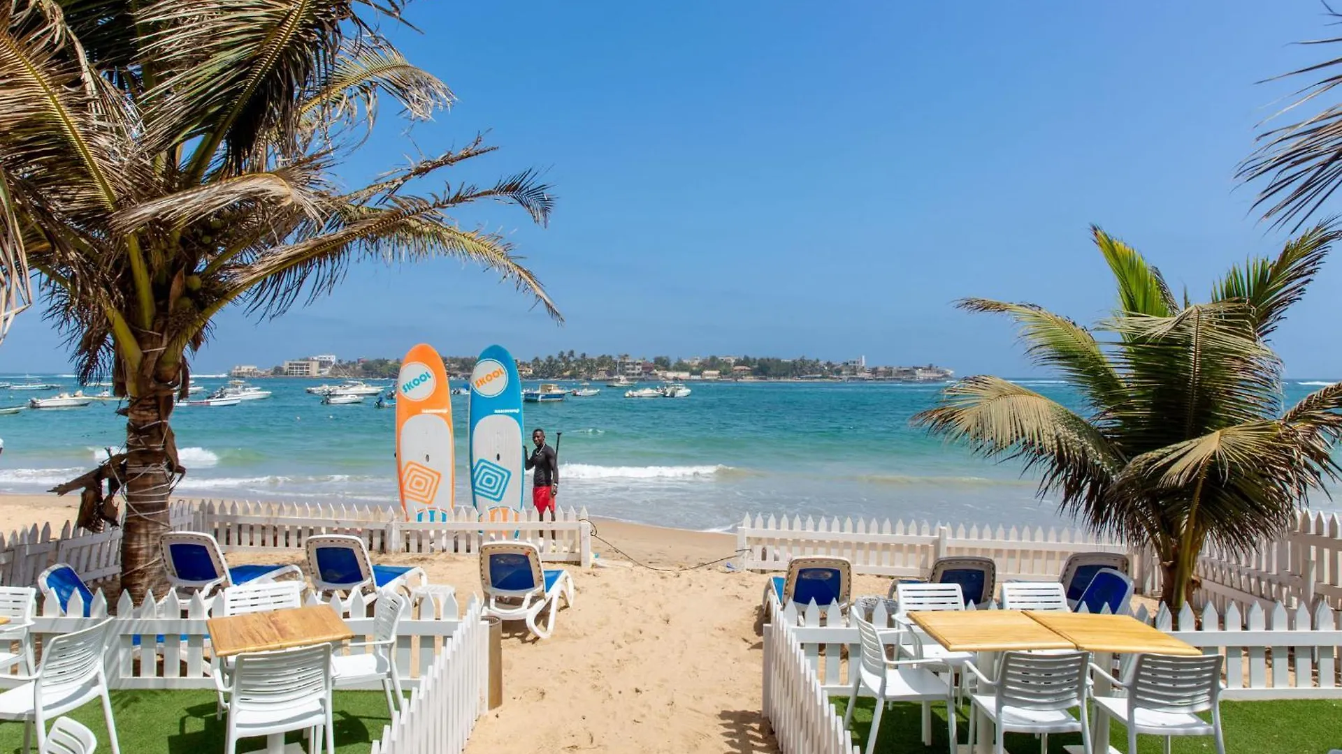 La Madrague-Surf Beach Sea Dakar Senegal